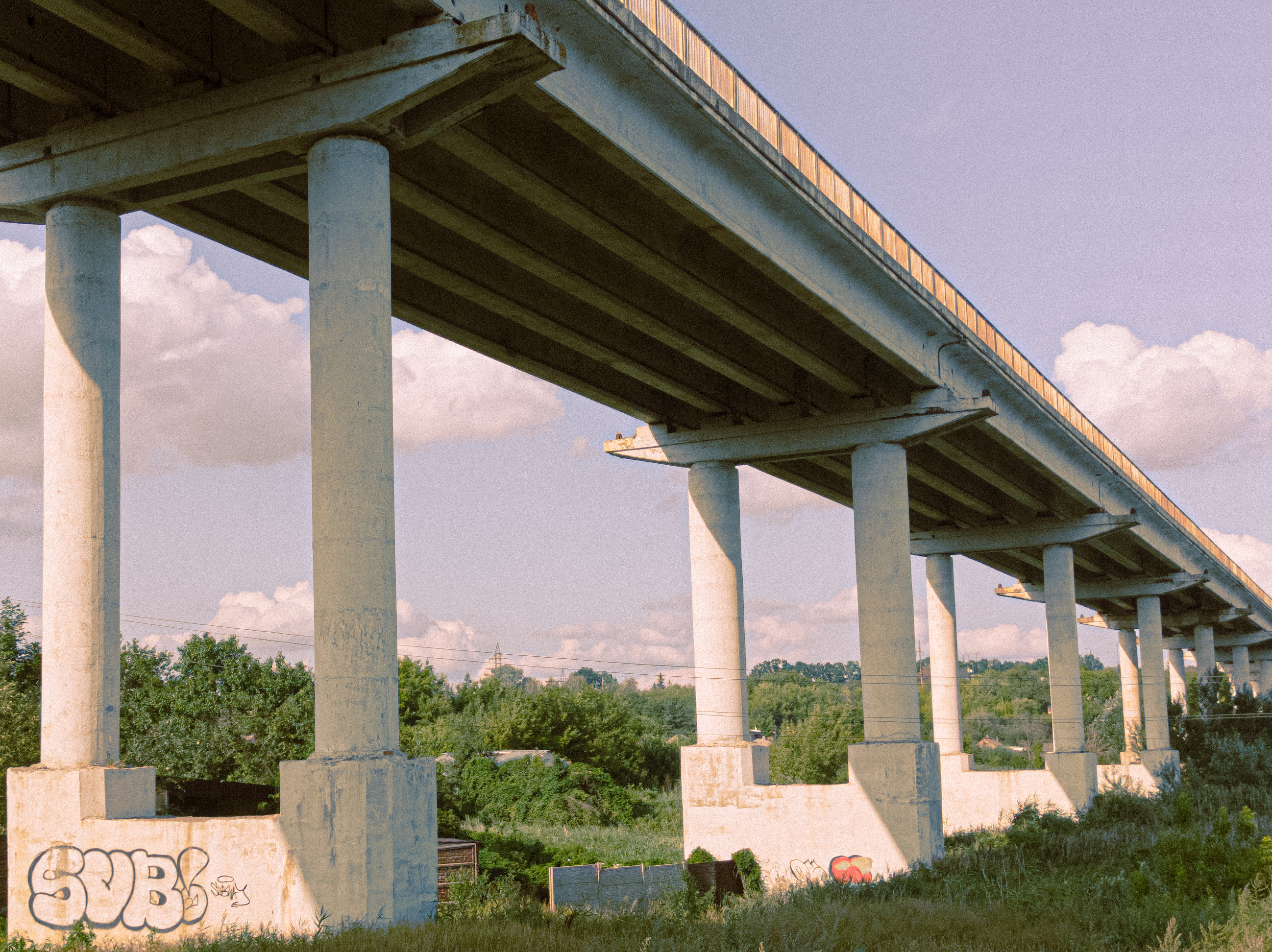 Concrete viaduct โ photography by TEMPHIOT